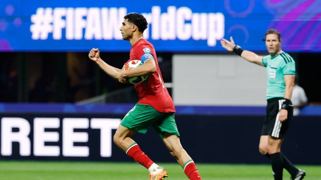Man of the Match Maroko vs Haiti: Achraf Hakimi