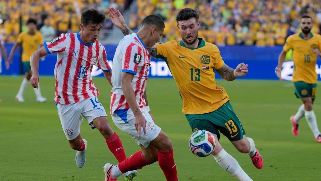 Man of the Match Paraguay vs Australia: Aiden O'Neill