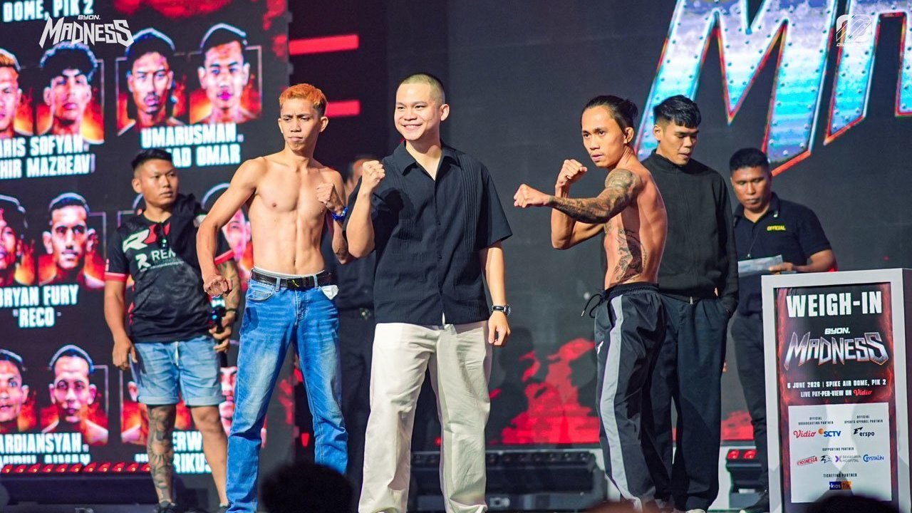 Saksikan BYON Madness Vol.4 di Vidio: 'Partai Bacot' Aman Koboi vs Sun Go Kong Bakal Panas Saksikan BYON Madness Vol.4 di Vidio: 'Partai Bacot' Aman Koboi vs Sun Go Kong Bakal Panas