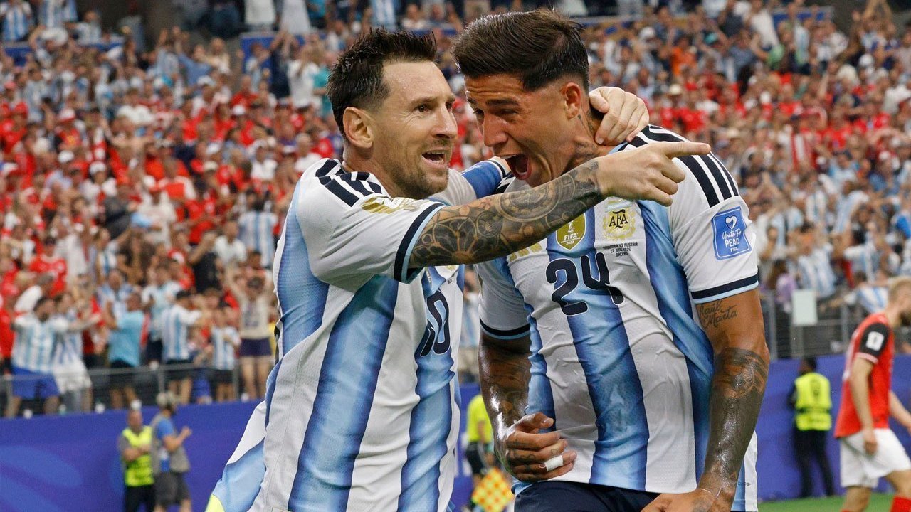 Catatan Menarik Argentina vs Austria: Rekor demi Rekor Lahir dari Aksi Lionel Messi Catatan Menarik Argentina vs Austria: Rekor demi Rekor Lahir dari Aksi Lionel Messi