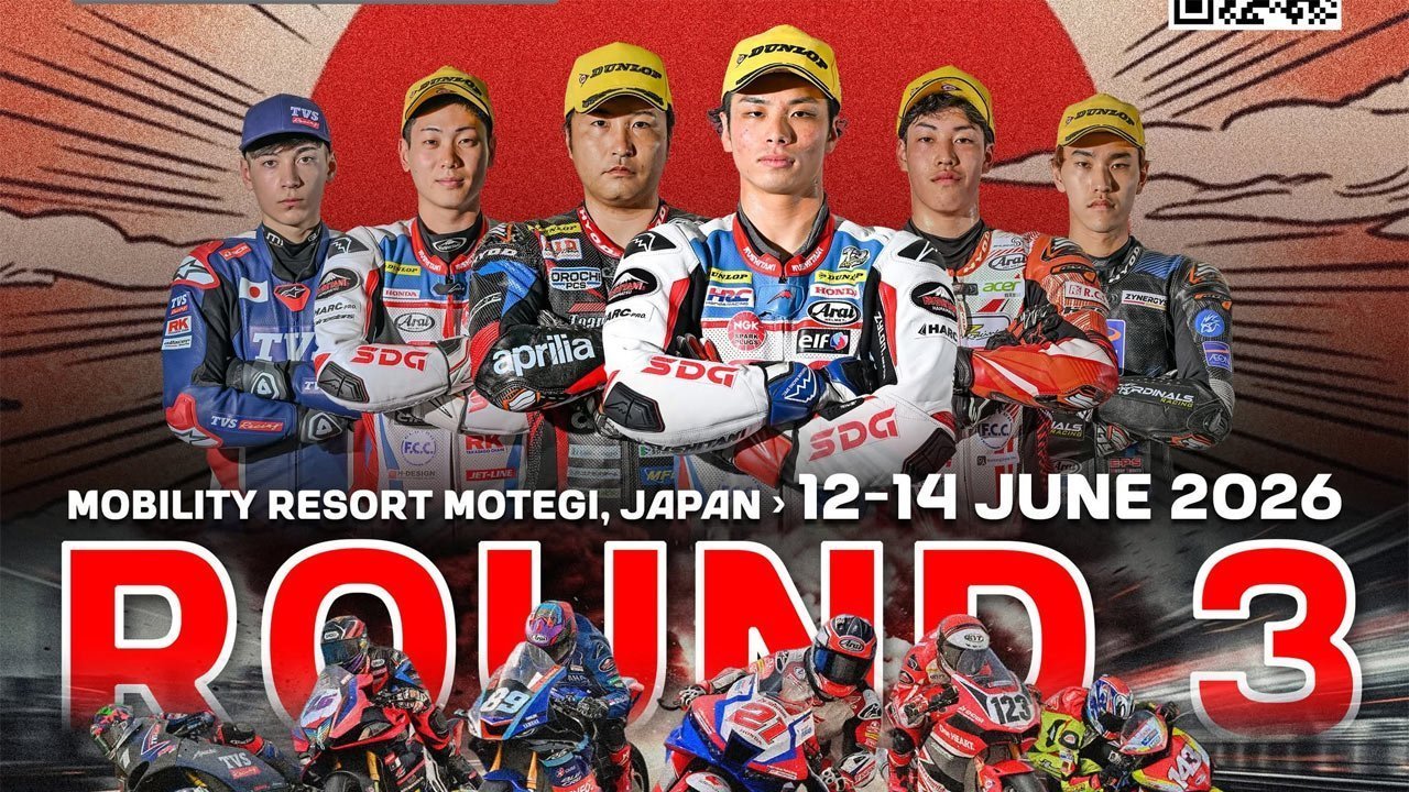 Jadwal Live Streaming Seri 3 ARRC Asia Road Racing Championship 2026 Jepang di Vidio, 12-14 Juni 2026 Jadwal Live Streaming Seri 3 ARRC Asia Road Racing Championship 2026 Jepang di Vidio, 12-14 Juni 2026