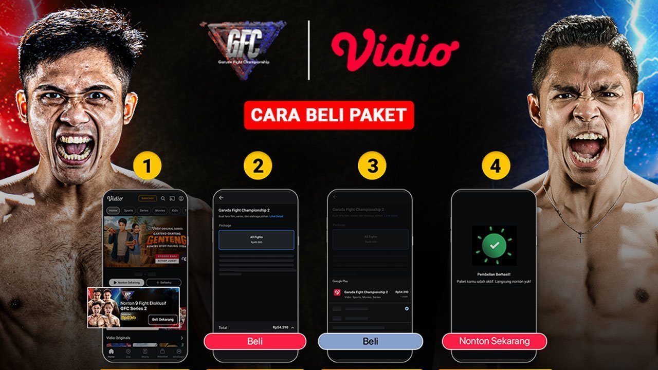 Saksikan Pertarungan Panas Garuda Fight Championship Series 2 Lewat Pay Per View di Vidio