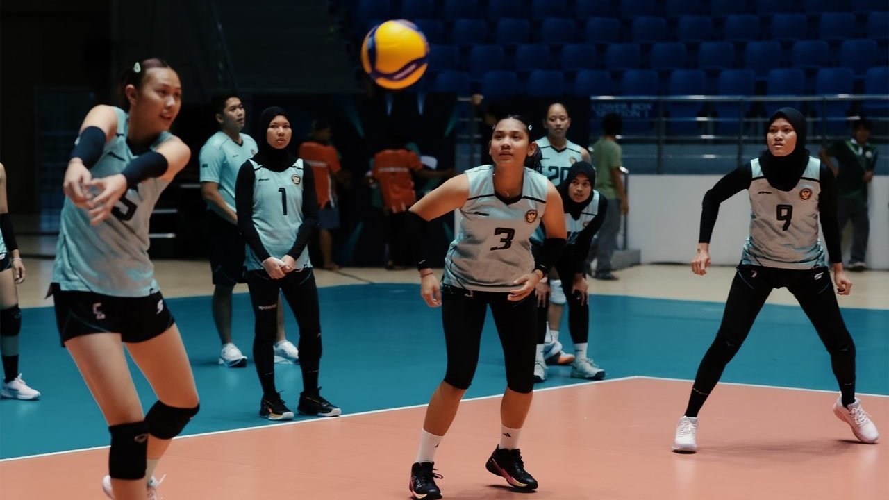 Timnas Voli Putri Indonesia Tundukkan Iran di Laga Pertama AVC Women's Volleyball Cup 2026