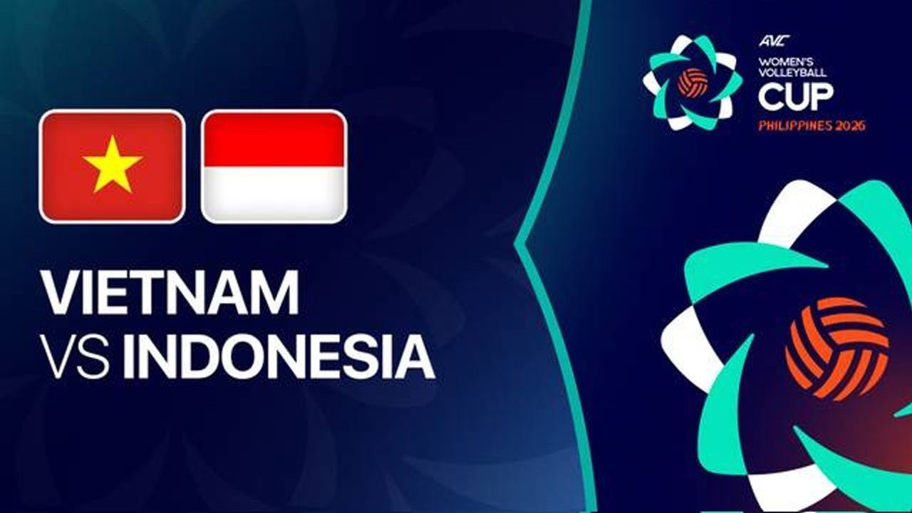 Nonton Live Streaming Indonesia vs Vietnam di AVC Women's Volleyball Cup 2026 di Vidio Hari Ini, 8 Juni 2026 Nonton Live Streaming Indonesia vs Vietnam di AVC Women's Volleyball Cup 2026 di Vidio Hari Ini, 8 Juni 2026