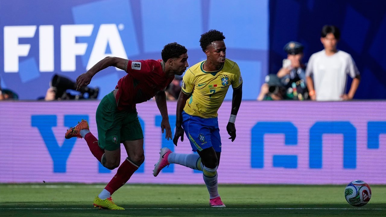 Hasil Brasil vs Maroko: Vinicius Balas Gol Saibari, Duel Berakhir Imbang Hasil Brasil vs Maroko: Vinicius Balas Gol Saibari, Duel Berakhir Imbang