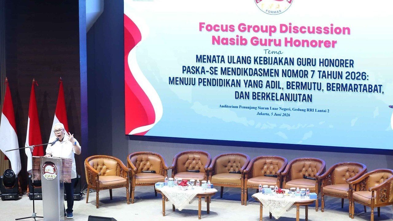 Soroti Kesejahteraan Guru Honorer, Formas Ajak Pemerintah dan Masyarakat Bergerak Bersama Soroti Kesejahteraan Guru Honorer, Formas Ajak Pemerintah dan Masyarakat Bergerak Bersama