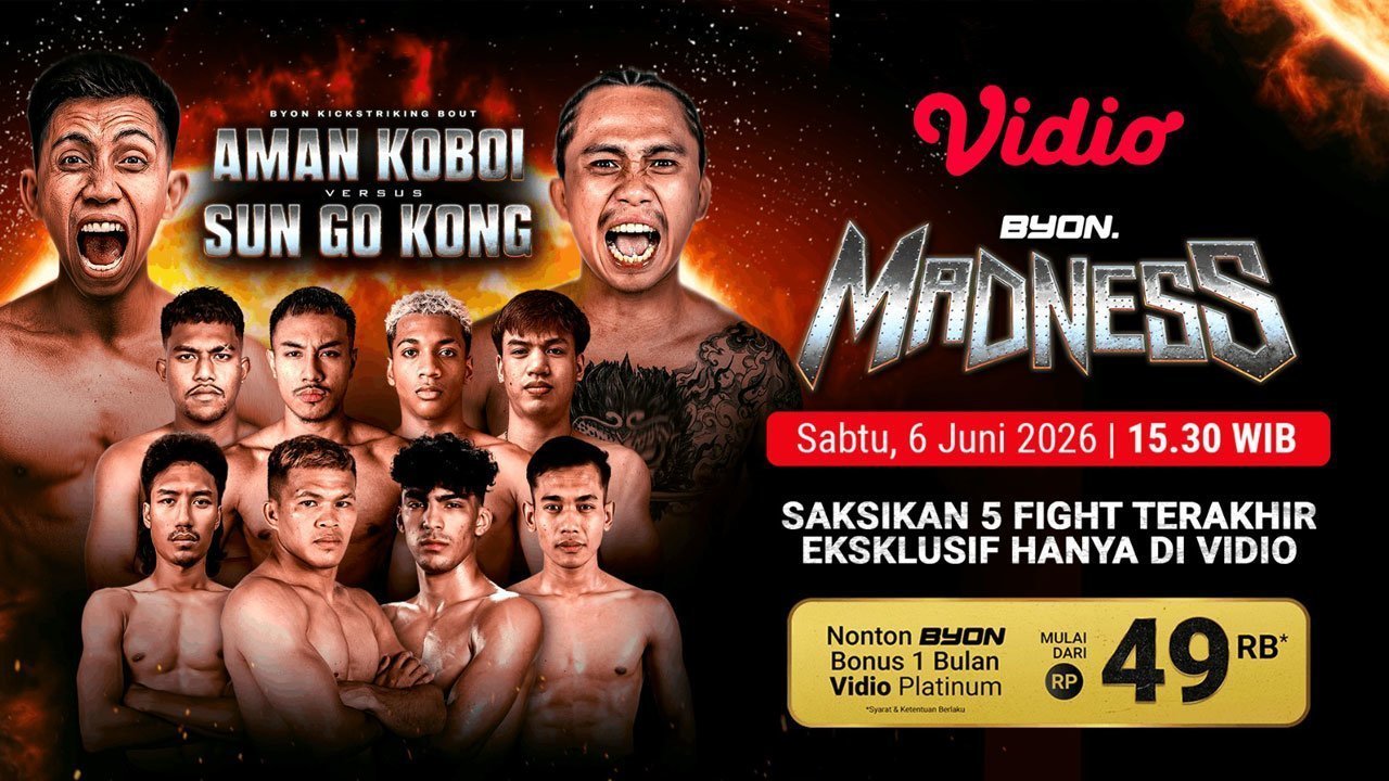 Byon Madness Vol. 4 Siap Digelar di Spike Air Dome, Hadirkan Duel Panas Sun Go Kong vs Aman Koboi Byon Madness Vol. 4 Siap Digelar di Spike Air Dome, Hadirkan Duel Panas Sun Go Kong vs Aman Koboi