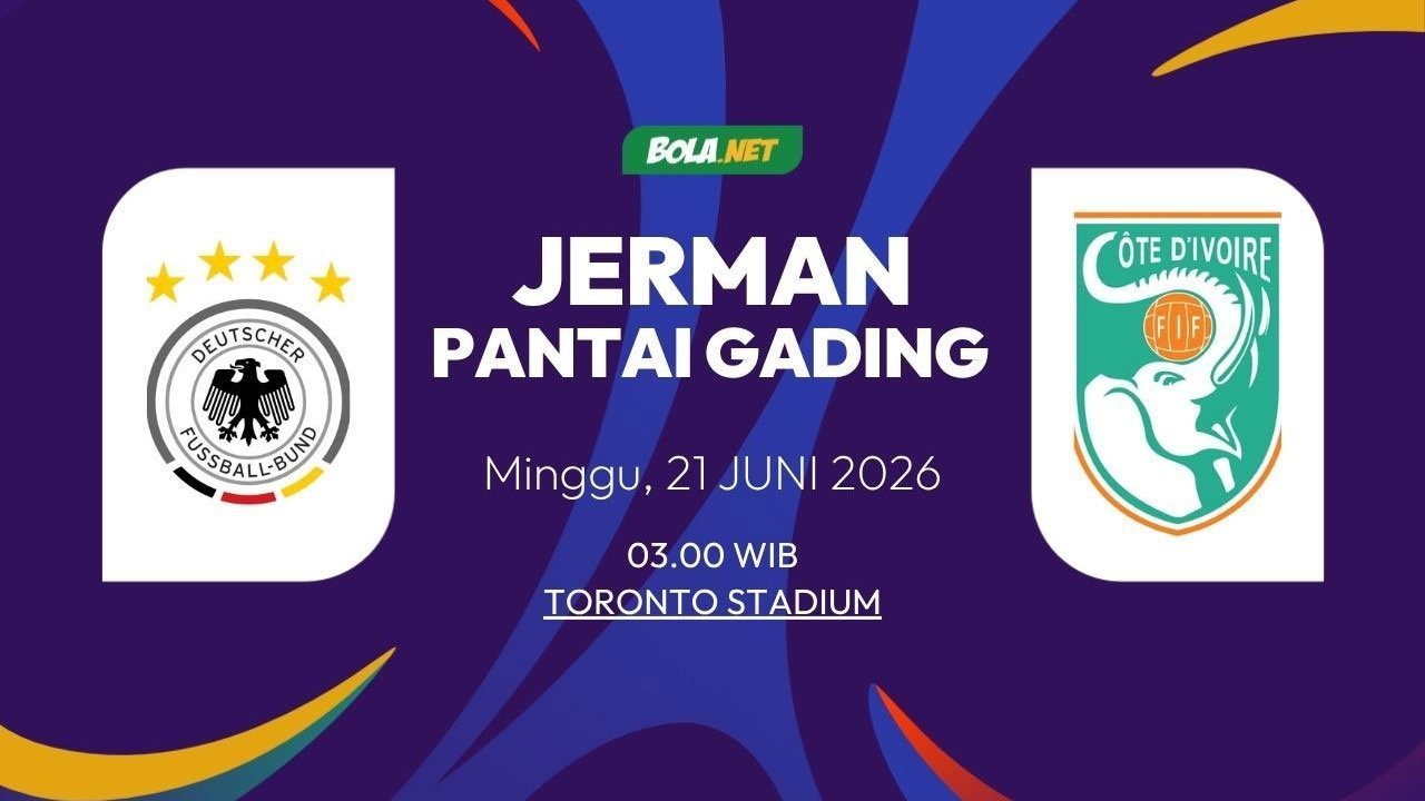 Prediksi Piala Dunia 2026: Jerman vs Pantai Gading 21 Juni 2026 Prediksi Piala Dunia 2026: Jerman vs Pantai Gading 21 Juni 2026