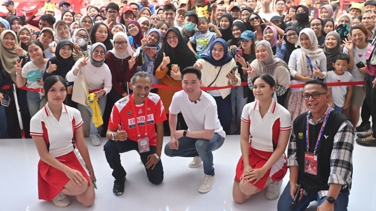 Meet and Greet Polytron Indonesia Open 2026: Kevin Sanjaya Bikin Fans Histeris