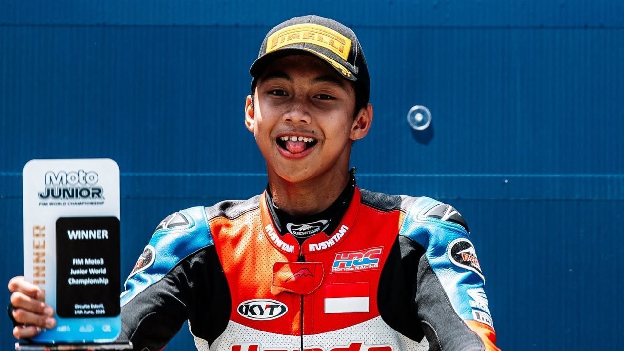 Kiandra Ramadhipa Akui Impian Susul Mario Aji dan Veda Ega Pratama Balapan di Kejuaraan Dunia Kiandra Ramadhipa Akui Impian Susul Mario Aji dan Veda Ega Pratama Balapan di Kejuaraan Dunia