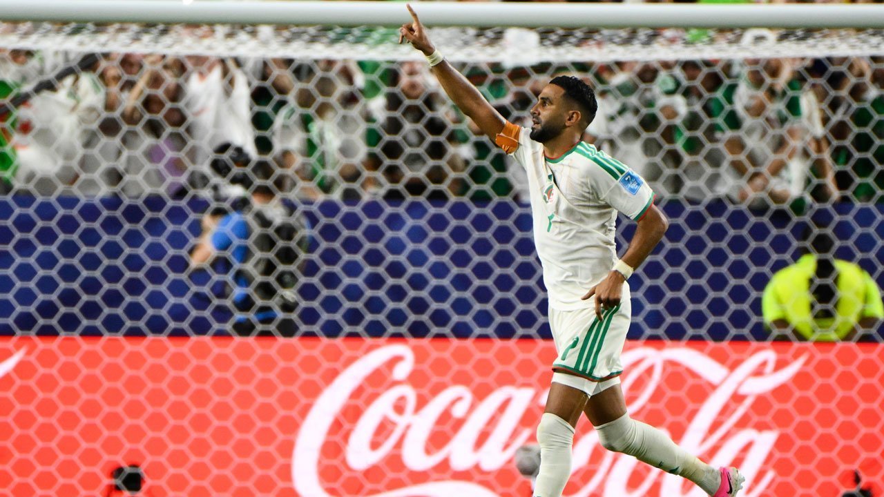 Man of the Match Aljazair vs Austria: Riyad Mahrez