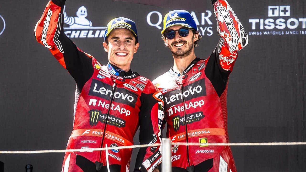 Ducati Tak Paksa Marc Marquez Tiru Aksi Comeback Pecco Bagnaia 4 Tahun Lalu demi Juarai MotoGP 2026 Ducati Tak Paksa Marc Marquez Tiru Aksi Comeback Pecco Bagnaia 4 Tahun Lalu demi Juarai MotoGP 2026