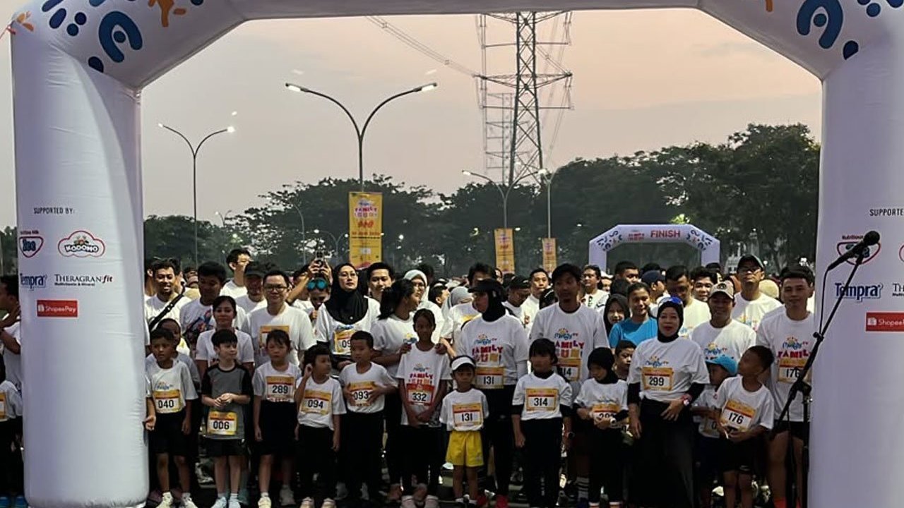 MentariTV Family Run Hadirkan Momen Kebersamaan Keluarga di Rangkaian Fest Ceria 2026: Little Heroes