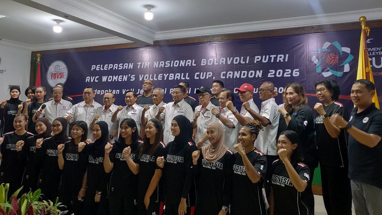 Imam Sudjarwo Bakar Semangat Timnas Bola Voli Putri Indonesia untuk AVC Women's Volleyball Cup 2026: Jangan Bangga Diri, Tekankan Kebersamaan
