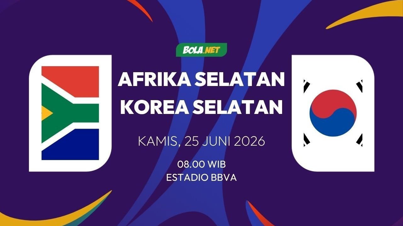 Prediksi Piala Dunia 2026: Afrika Selatan vs Korea Selatan 25 Juni 2026 Prediksi Piala Dunia 2026: Afrika Selatan vs Korea Selatan 25 Juni 2026