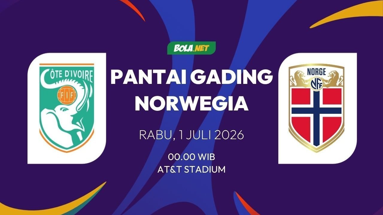 Prediksi Piala Dunia 2026: Pantai Gading vs Norwegia 1 Juli 2026