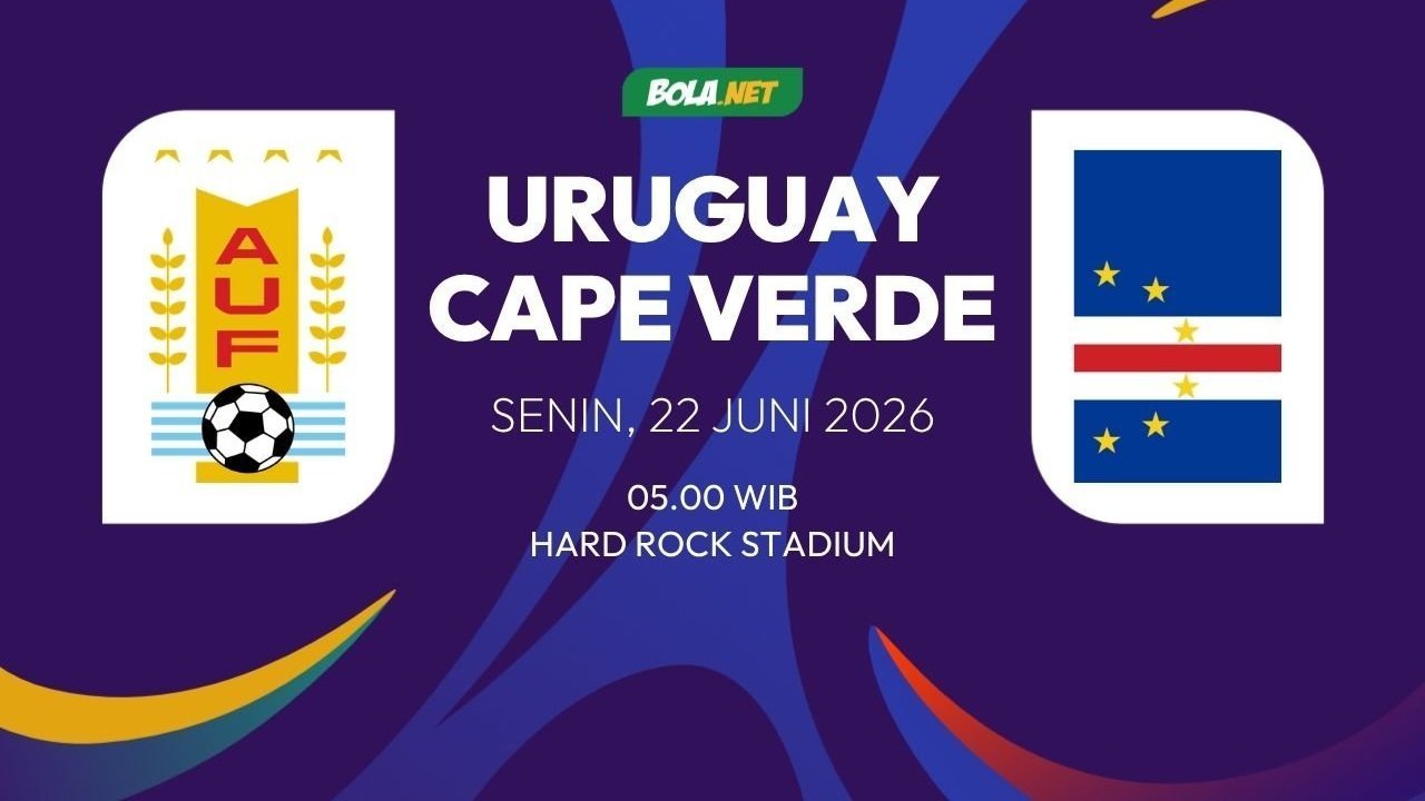 Prediksi Piala Dunia 2026: Uruguay vs Cape Verde 22 Juni 2026 Prediksi Piala Dunia 2026: Uruguay vs Cape Verde 22 Juni 2026