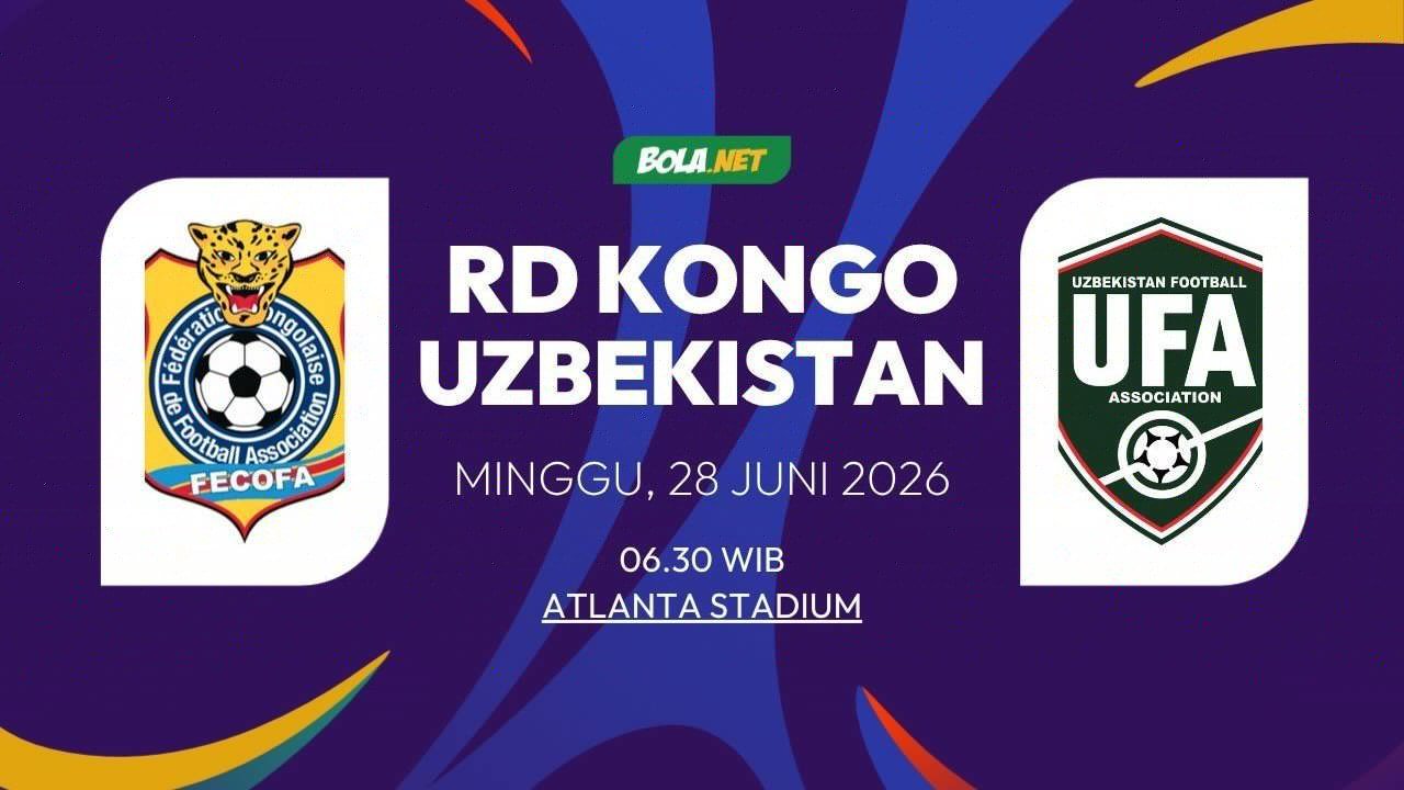 Prediksi Piala Dunia 2026: RD Kongo vs Uzbekistan 28 Juni 2026