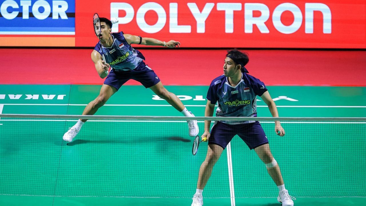 Sabar/Reza Jumpa Raymond/Joaquin di Semifinal Indonesia Open 2026, Amankan Satu Tiket Final