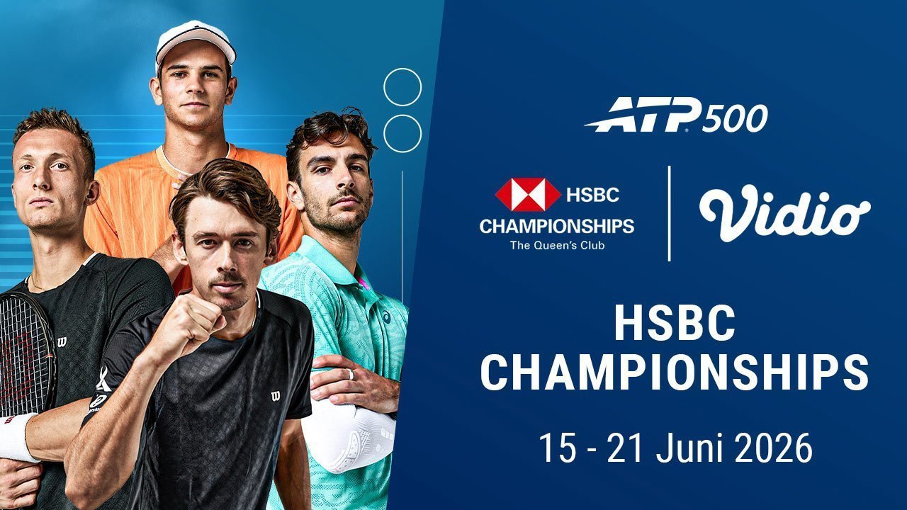Saksikan ATP 500 - The HSBC Championship 2026 di Vidio Saksikan ATP 500 - The HSBC Championship 2026 di Vidio