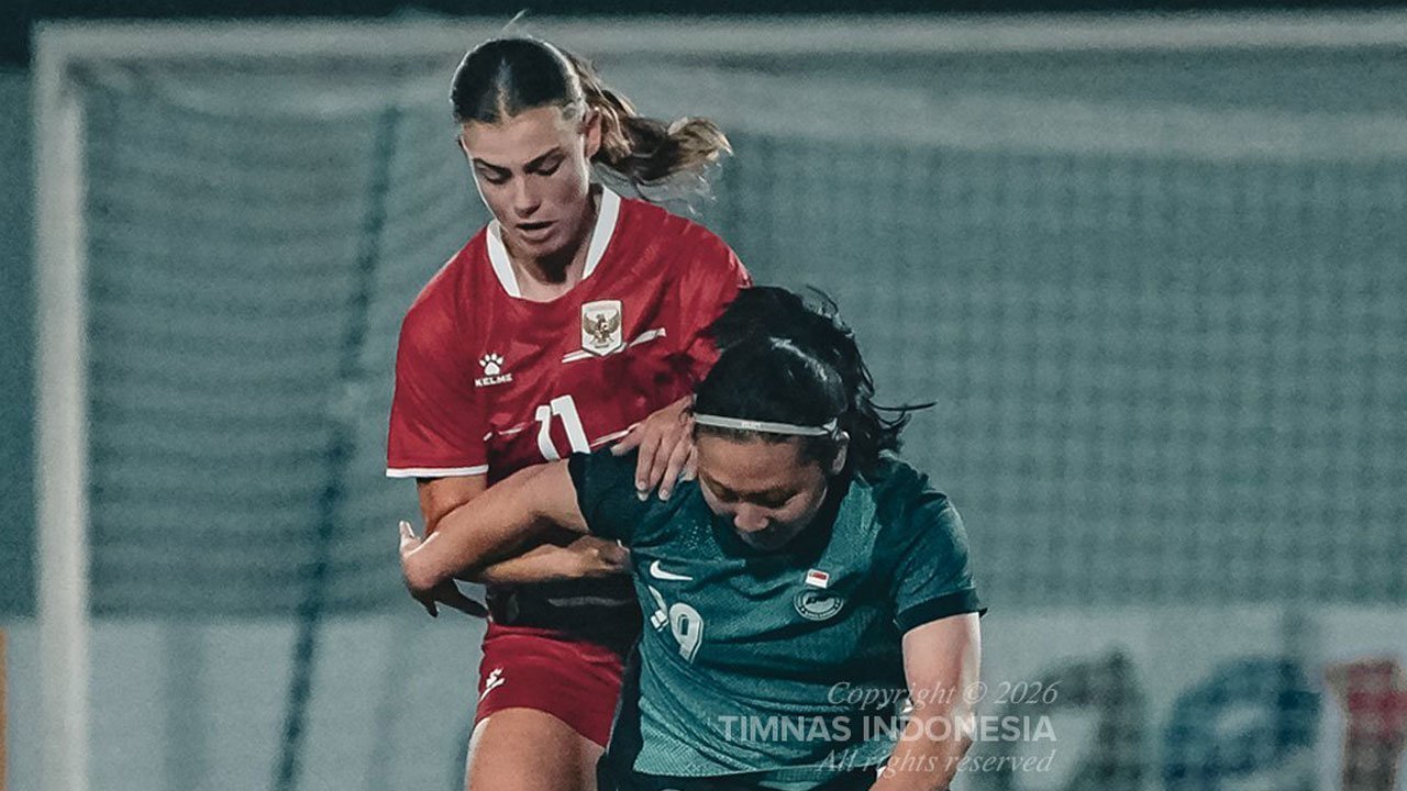 Hasil Timnas Putri Indonesia vs Timnas Putri Singapura: Garuda Pertiwi Tumbang di Bandung