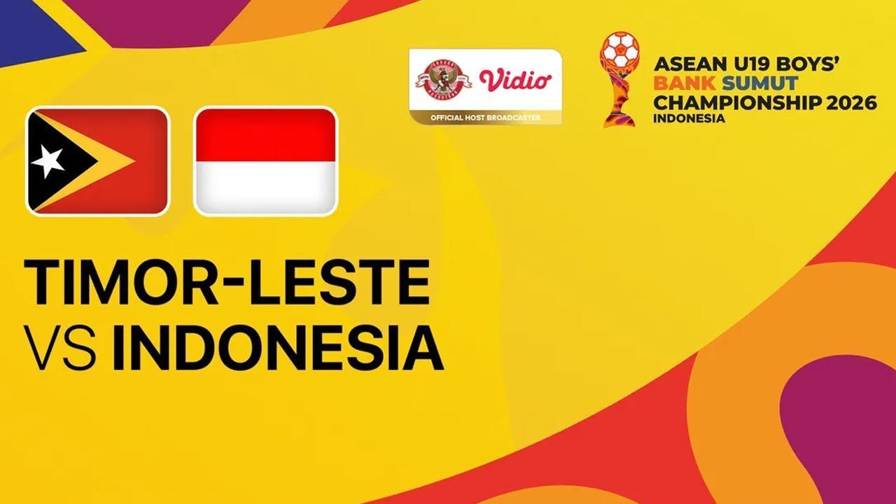 Cari Tempat Menonton Timor Leste vs Indonesia di Piala AFF U-19 2026? Ini Link Live Streamingnya!