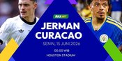 Prediksi Piala Dunia 2026: Jerman vs Curacao 15 Juni 2026