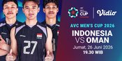 Dukung Timnas Voli Putra Indonesia! AVC Mens Nations Cup - Indonesia vs Oman di Vidio