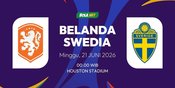 Prediksi Piala Dunia 2026: Belanda vs Swedia 21 Juni 2026 Prediksi Piala Dunia 2026: Belanda vs Swedia 21 Juni 2026