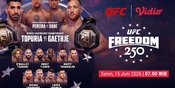 Fight Card UFC Freedom Night 250: Siap Mengguncang Dunia MMA Tayang Hanya di Vidio Fight Card UFC Freedom Night 250: Siap Mengguncang Dunia MMA Tayang Hanya di Vidio