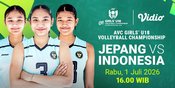 Nonton AVC Girls U18 Volleyball Championship - Jepang vs Indonesia: Saling Adu Regenerasi di Vidio