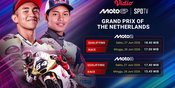 Moto3 & Moto2 Grand Prix of Netherlands: Uji Setelan Sasis dan Mesin di The Cathedral Live di Vidio
