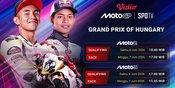 Jadwal Moto2 & Moto3 Grand Prix of Hungary: Live Streaming Hanya di Vidio
