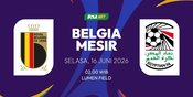 Prediksi Piala Dunia 2026: Belgia vs Mesir 16 Juni 2026 Prediksi Piala Dunia 2026: Belgia vs Mesir 16 Juni 2026