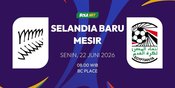 Prediksi Piala Dunia 2026: Selandia Baru vs Mesir 22 Juni 2026 Prediksi Piala Dunia 2026: Selandia Baru vs Mesir 22 Juni 2026