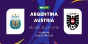 Prediksi Piala Dunia 2026: Argentina vs Austria 23 Juni 2026 Prediksi Piala Dunia 2026: Argentina vs Austria 23 Juni 2026