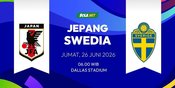 Prediksi Piala Dunia 2026: Jepang vs Swedia 26 Juni 2026 Prediksi Piala Dunia 2026: Jepang vs Swedia 26 Juni 2026