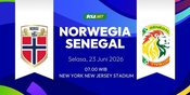Prediksi Piala Dunia 2026: Norwegia vs Senegal 23 Juni 2026 Prediksi Piala Dunia 2026: Norwegia vs Senegal 23 Juni 2026