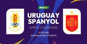 Prediksi Piala Dunia 2026: Uruguay vs Spanyol 27 Juni 2026