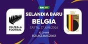 Prediksi Piala Dunia 2026: Selandia Baru vs Belgia 27 Juni 2026