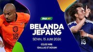 Prediksi Piala Dunia 2026: Belanda vs Jepang 15 Juni 2026