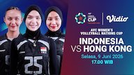 Nonton Indonesia vs Hong Kong: AVC Women's Nation Cup 2026 di Vidio