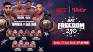 Fight Card UFC Freedom Night 250: Siap Mengguncang Dunia MMA Tayang Hanya di Vidio