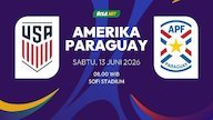 Tempat Menonton Amerika Serikat vs Paraguay: Kick Off Jam Berapa?