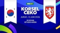 Nonton Live Streaming Siaran Langsung: Korea Selatan vs Ceko