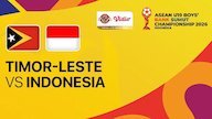 Cari Tempat Menonton Timor Leste vs Indonesia di Piala AFF U-19 2026? Ini Link Live Streamingnya!