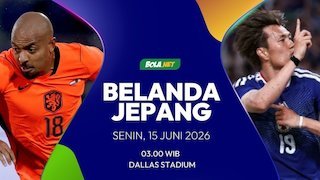 Prediksi Piala Dunia 2026: Belanda vs Jepang 15 Juni 2026