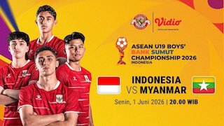 Link Nonton Siaran Timnas Indonesia U-19 vs Myanmar di Indosiar dan Vidio Link Nonton Siaran Timnas Indonesia U-19 vs Myanmar di Indosiar dan Vidio