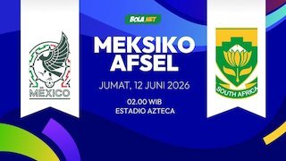 Susunan Pemain Meksiko vs Afrika Selatan Piala Dunia 2026: Sama-sama Andalkan Penyerang yang Berkarier di Inggris