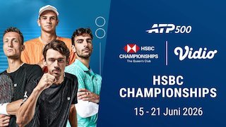 Saksikan ATP 500 - The HSBC Championship 2026 di Vidio Saksikan ATP 500 - The HSBC Championship 2026 di Vidio